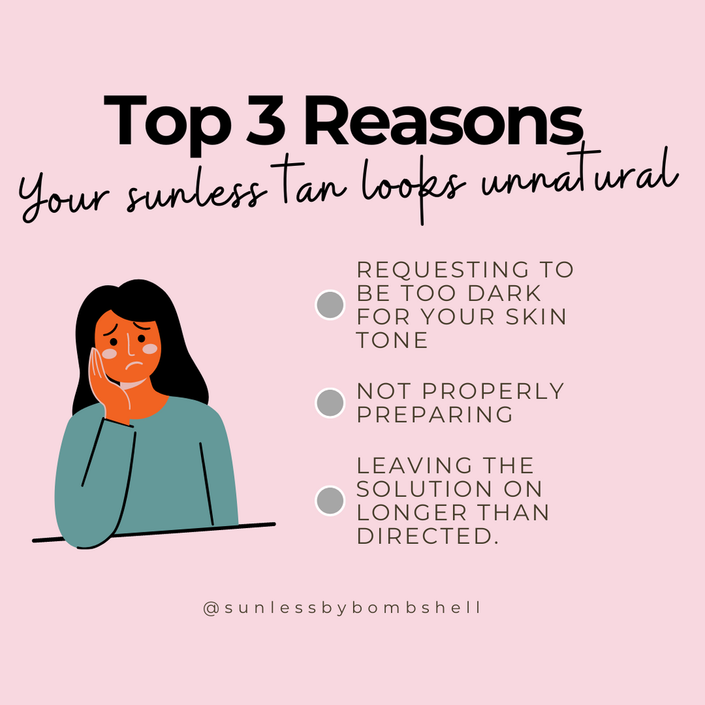 Top Reasons Your Sunless Tan Looks Unnatural